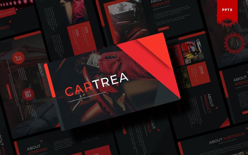 Cartrea | PowerPoint模板