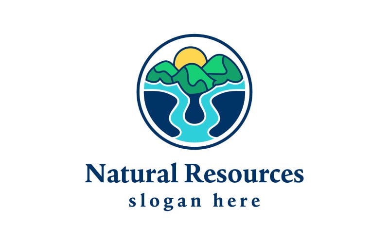 Natural Resources Outdoor Park Logo Design