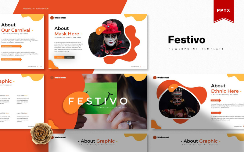 Festivo | Modèle PowerPoint