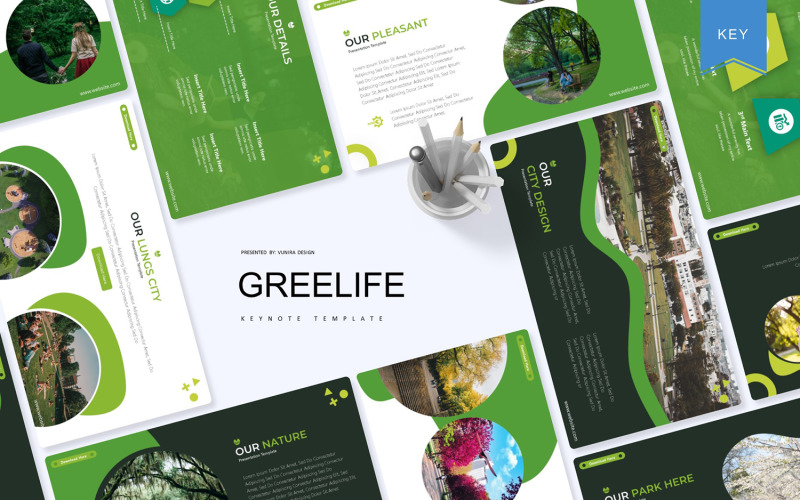 Greelife - Keynote template