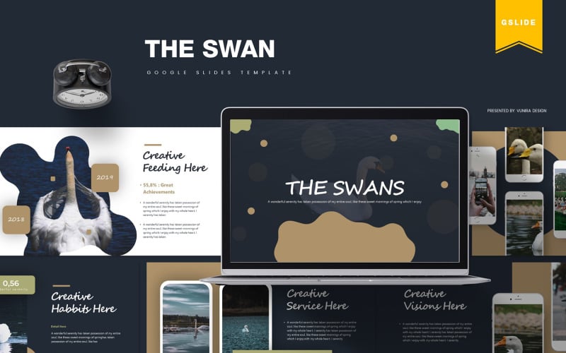 The Swan | Google Slides