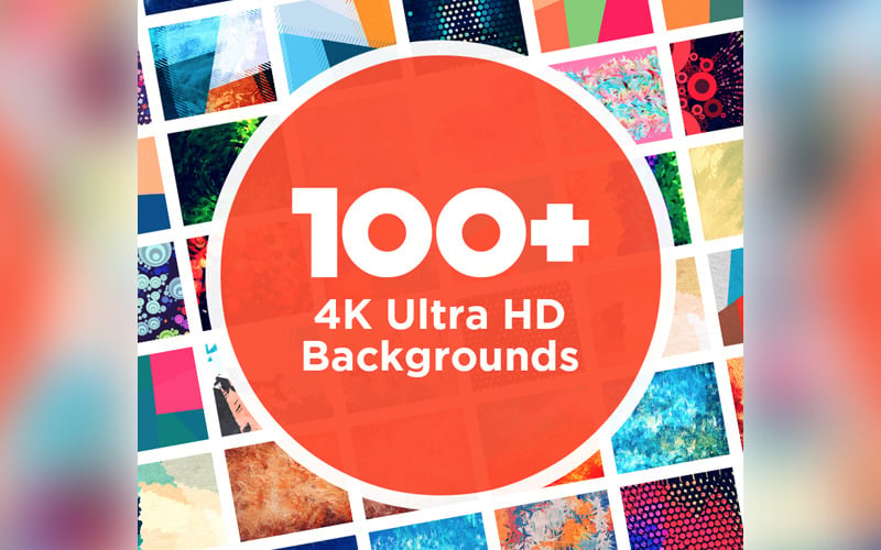 100+ 4K Ultra HD Backgrounds for Web and Print - Illustration
