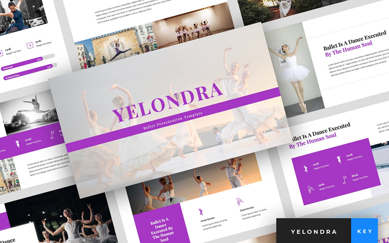 Yelondra - Ballet Presentation - Шаблон ключевой темы