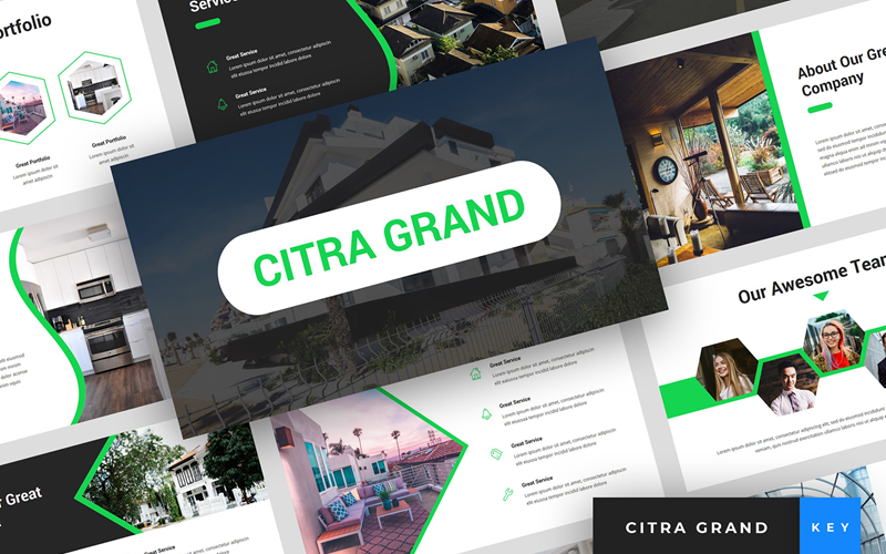 Citra Grand - Real Estate Presentation - Keynote模板