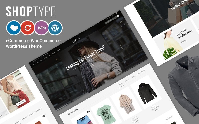ShopType - Mode WooCommerce-tema