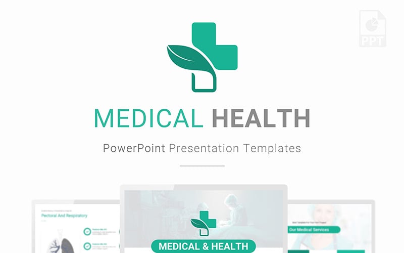 Medical & 健康简报PowerPoint模板