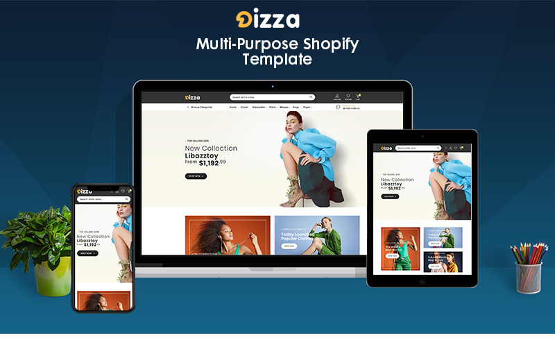 Dizza Women's Fashion Shopify Theme