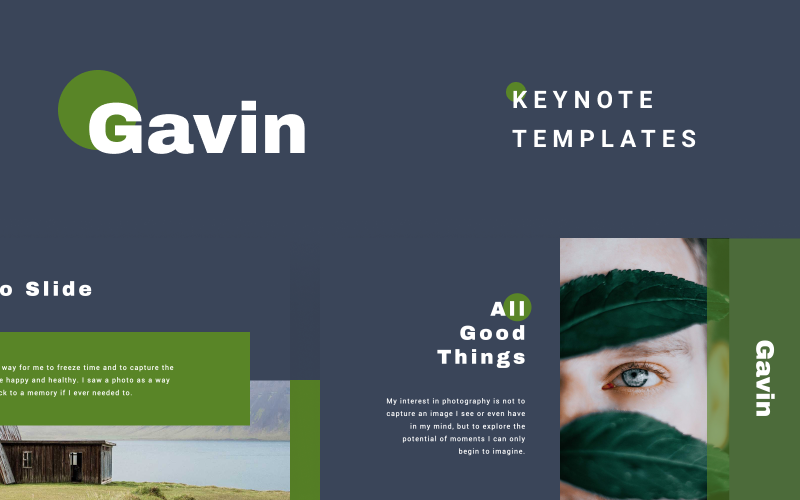 GAVIN - Keynote sablon