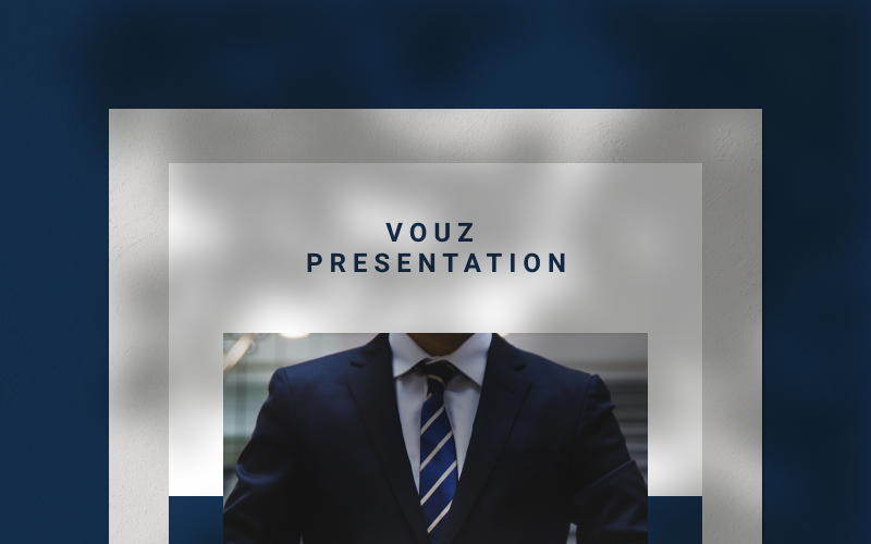 Modello di PowerPoint VOUZ