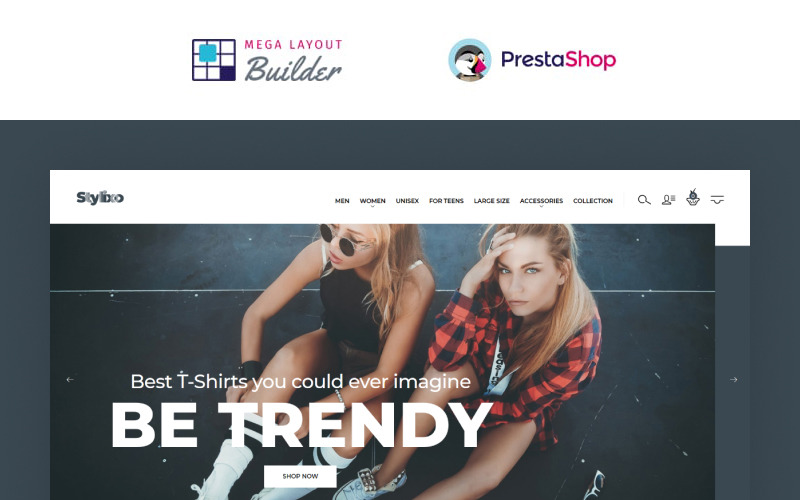 Stylixo - motiv eCommerce Design s motivem PrestaShop