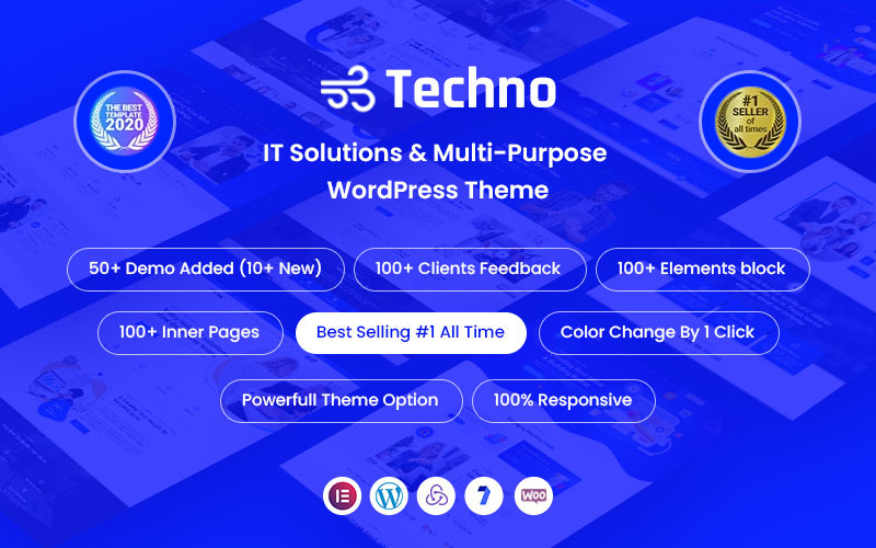 Techno – Teljes informatikai megoldások és többcélú WordPress téma