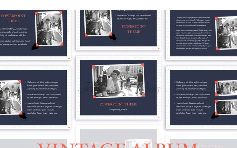 Vintage Album PowerPoint mall