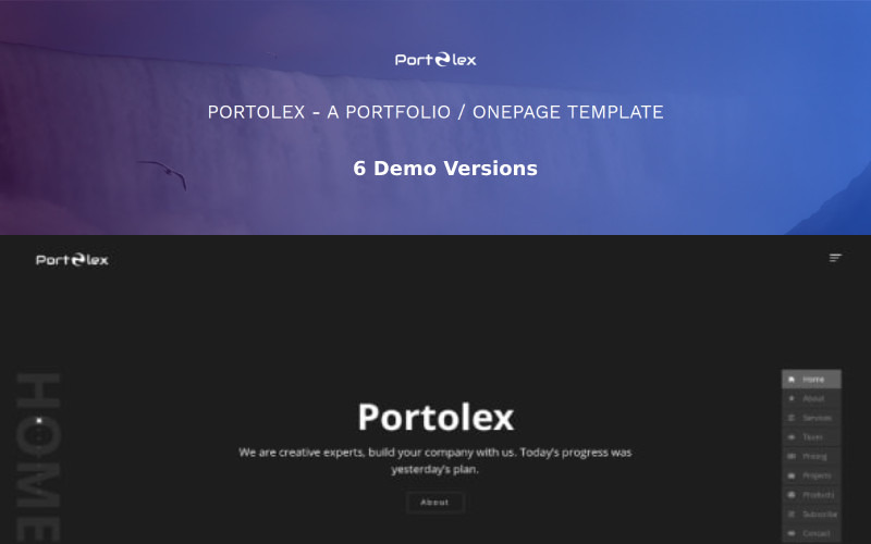 Portolex - HTML5 One Page