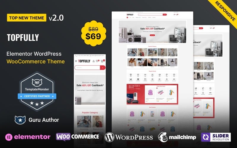 TopFully - Mega Shop Multipurpose WooCommerce Theme