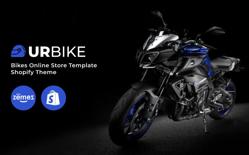Šablona Shopify pro Urbike - Bikes Online Store