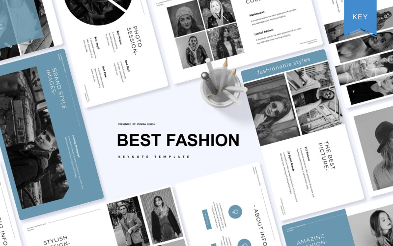 Best Fashion - Keynote template