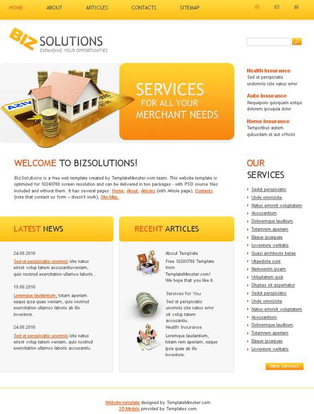 Free Business Website Template Top Notch Idea For Your Project Monsterpost Free Project Website Templates