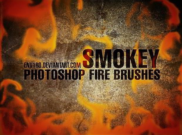smoke photoshop brushes set