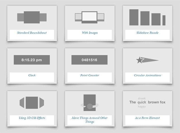 jQuery Carousel Plugins