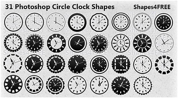 Circle Clocks