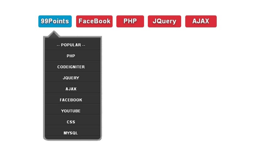 Drop Down Menu Tutorials in HTML5, jQuery, and CSS3 MonsterPost