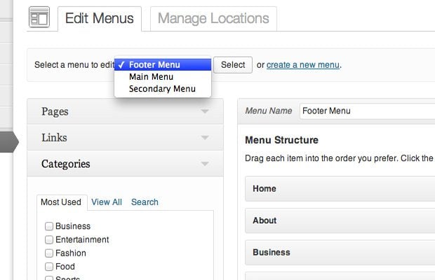 select-menu-wp-admin-screenshot