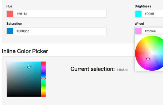 colorpicker input colorpicker input