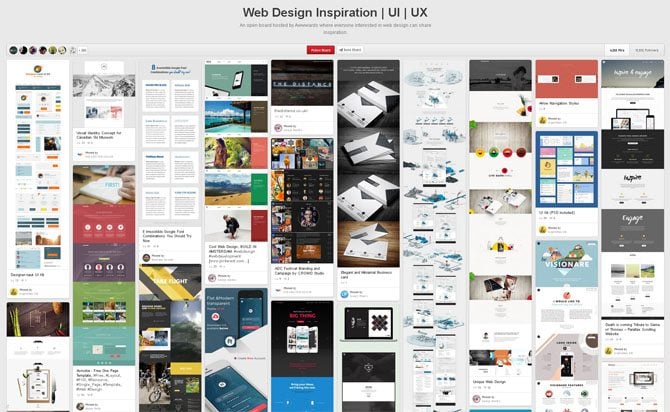 Pinterest Web Design Boards To Get Your Muse Back - MonsterPost