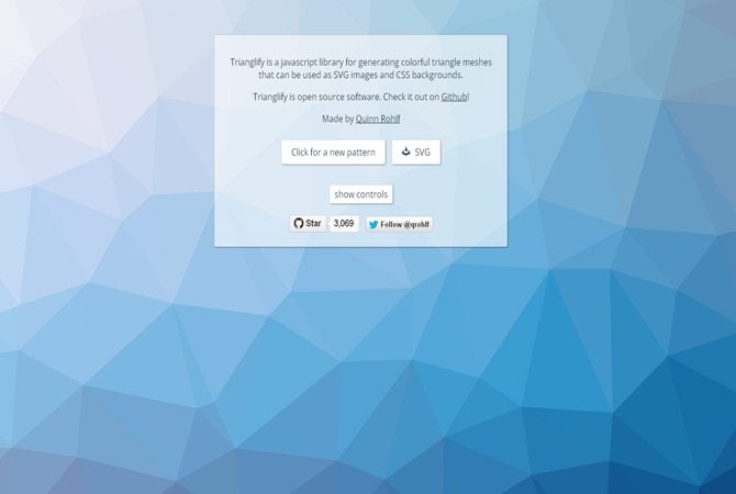 trianglify