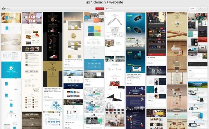 Pinterest Web Design Boards to Get Your Muse Back - MonsterPost