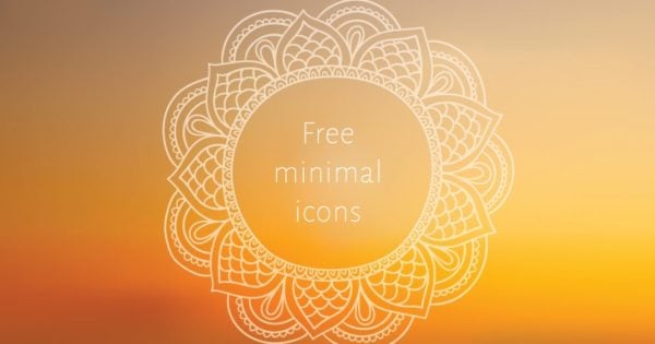 Free Minimal Icon Sets (.SVG + .PNG)
