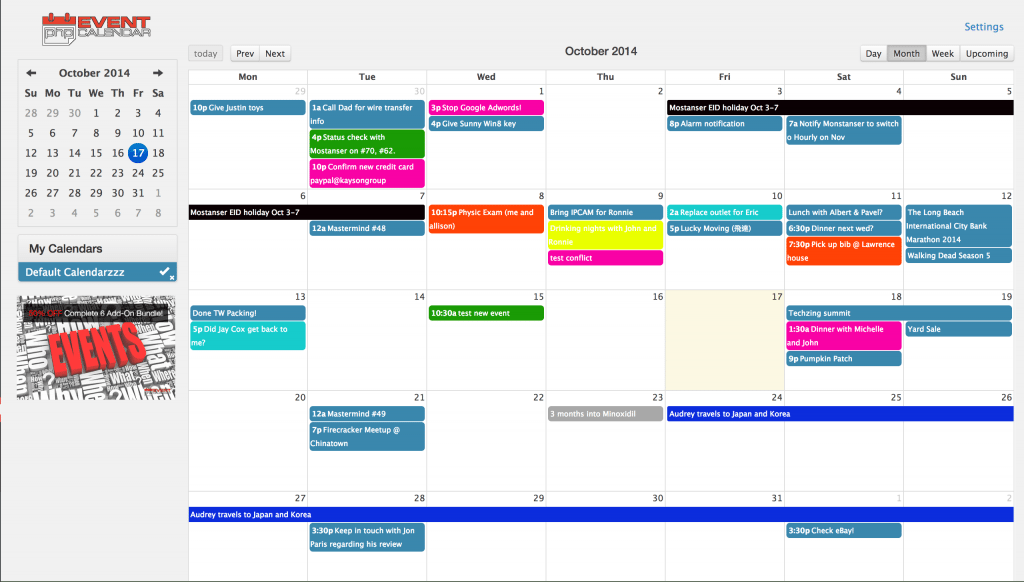 15 Free WordPress Editorial & Event Calendar Plugins