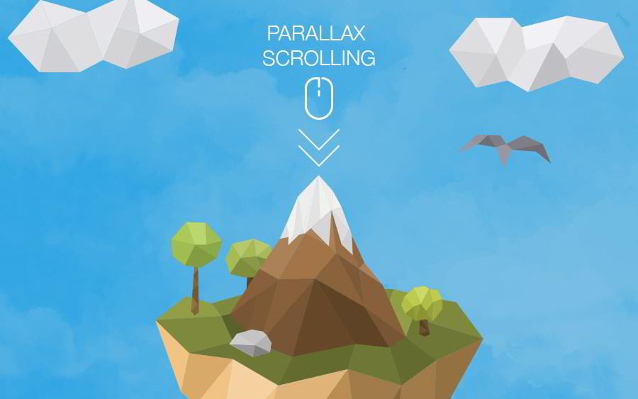 web motion for beginners create a parallax effect