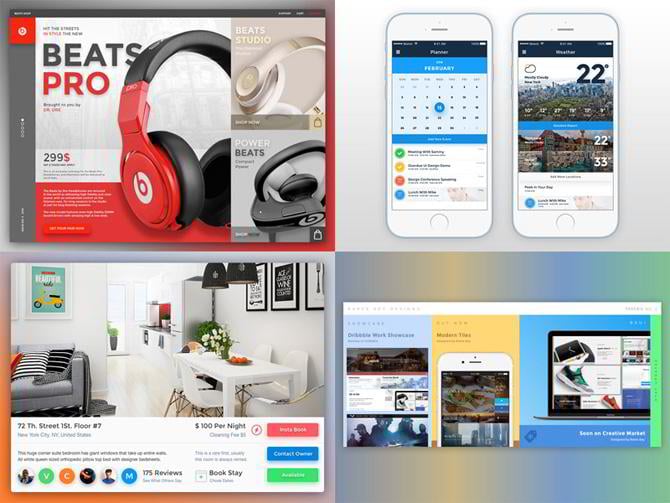 Free Fetching Sketch App UI Kits – Choose & Use - MonsterPost - 670 x 503 jpeg 53kB