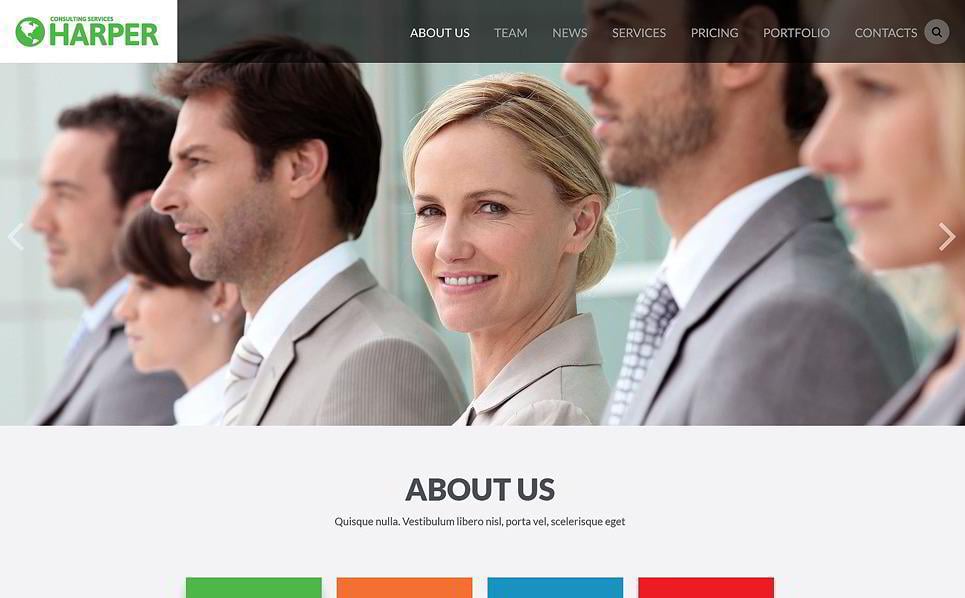 Professional Consulting Website Templates