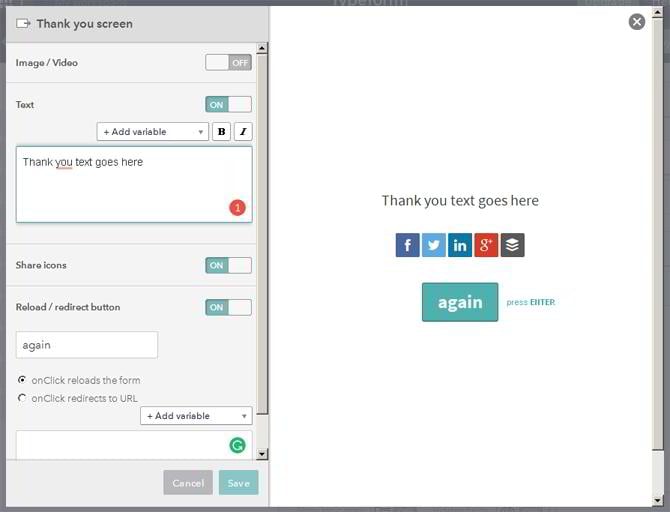 website typeform Web Builder: Inside Form Customers Question Your Typeform Out