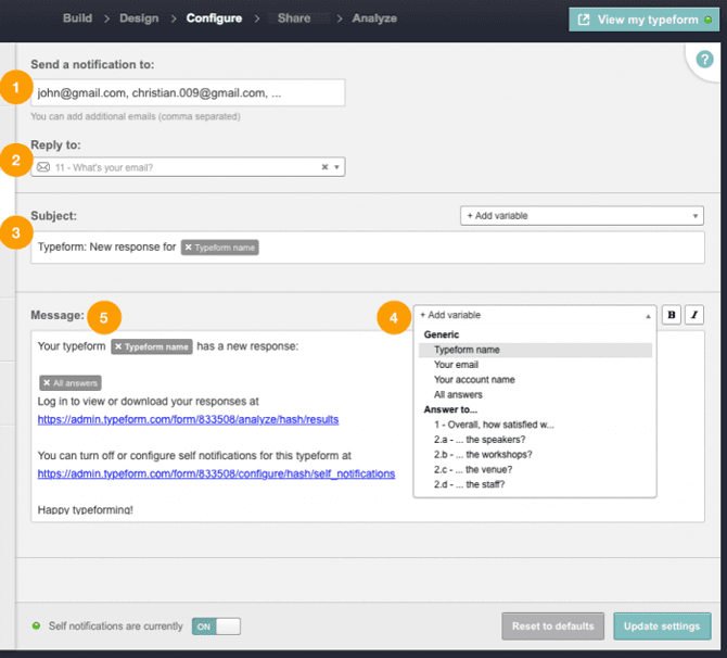 widget typeform Inside Builder: Your Customers Question Out Typeform Web Form