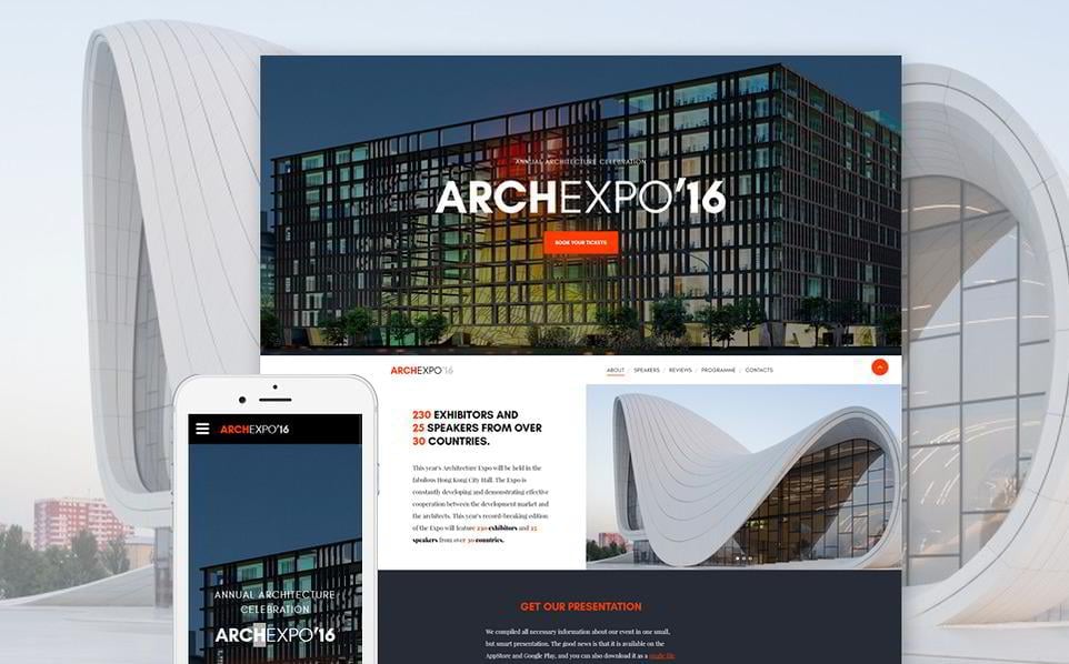 20 Premium Architecture Html5 Templates Arch Expo Is An Architecture Website Template To Use For Diffe Businesses It S A Great Solution Architectural Bureaus Interior Design Firms
