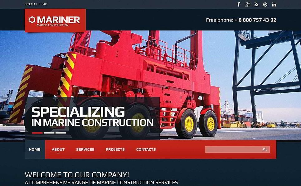 23 solid templates for building company webside