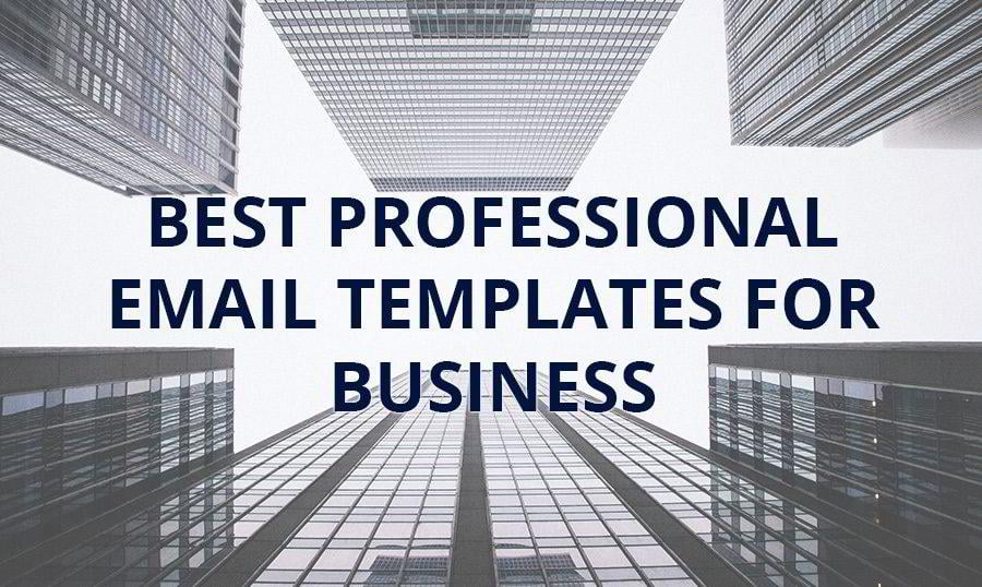 10 Best Professional Email Templates for Business ...