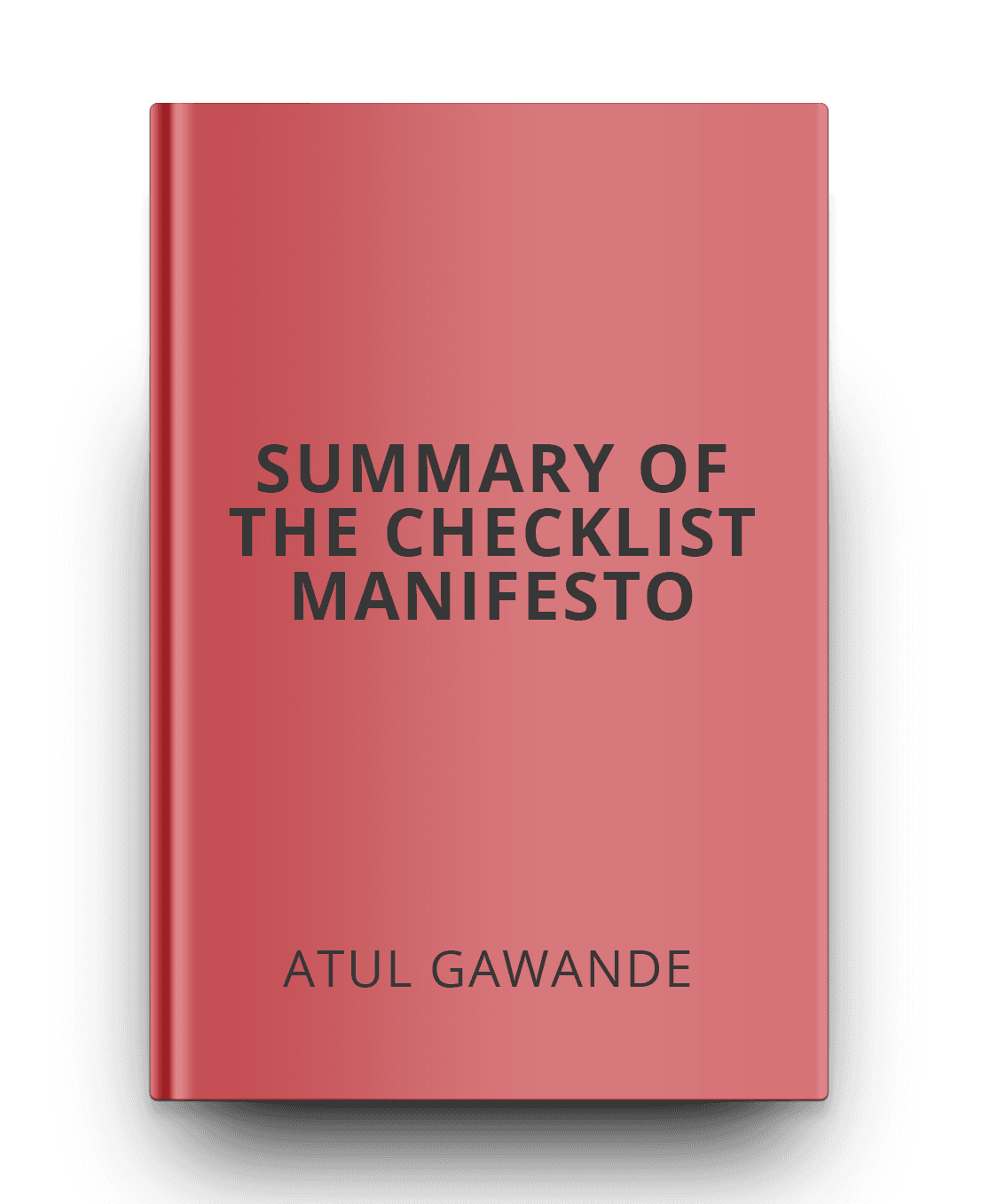 analyze checklist manifesto