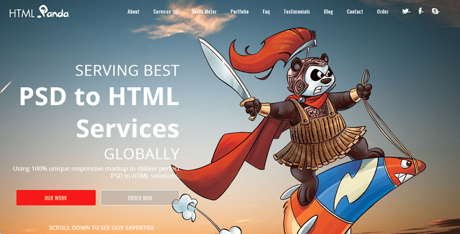 HTMLPanda
