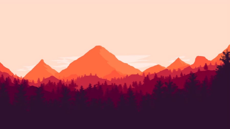 how to draw flat landscape in photoshop
