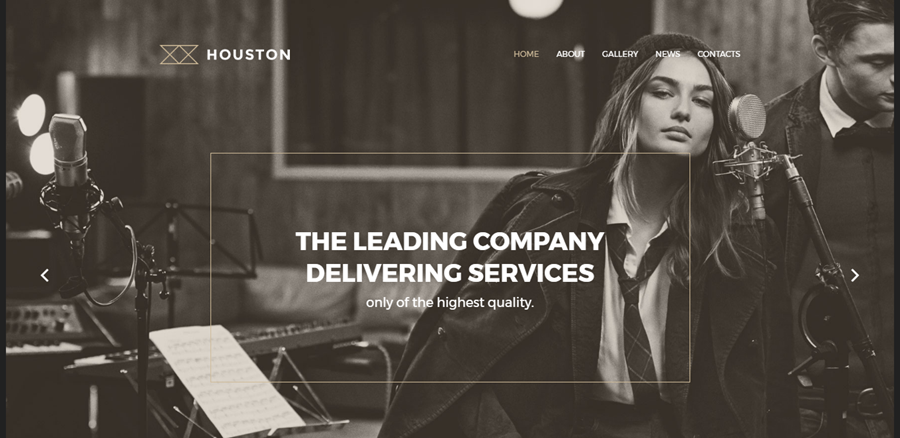 Houston WordPress Theme 