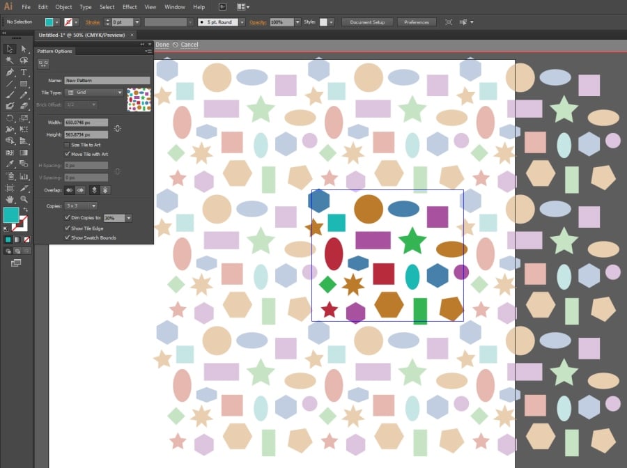 How to Create Seamless Patterns in Adobe Illustrator MonsterPost