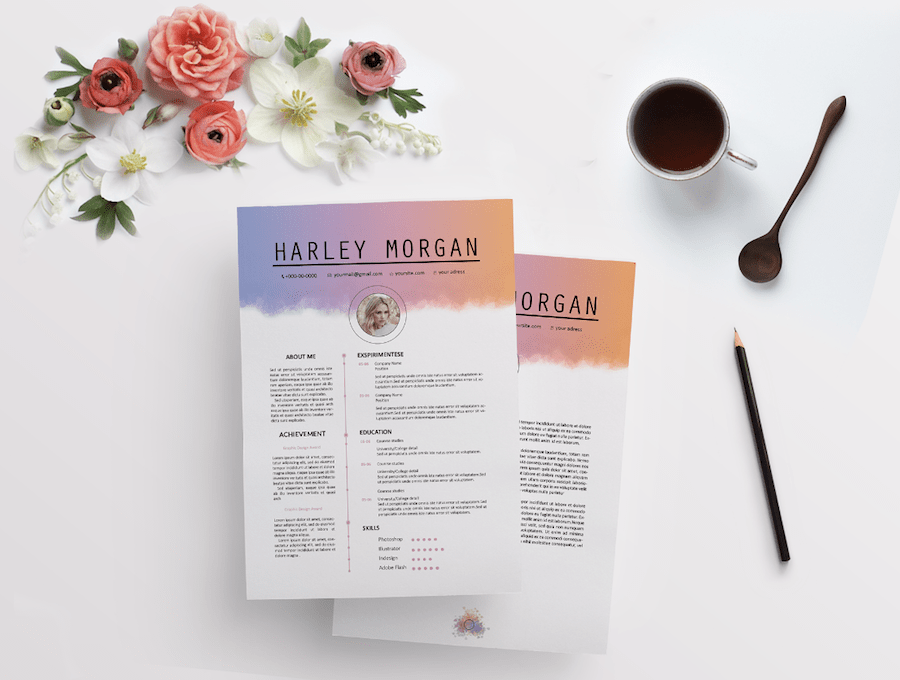 50 eye catching cv templates for ms word