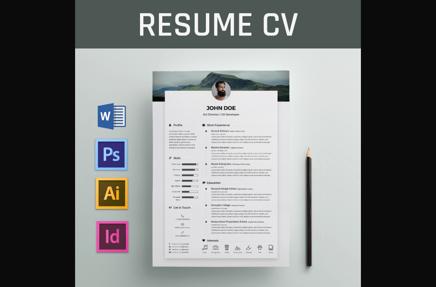 Professional cv to buy