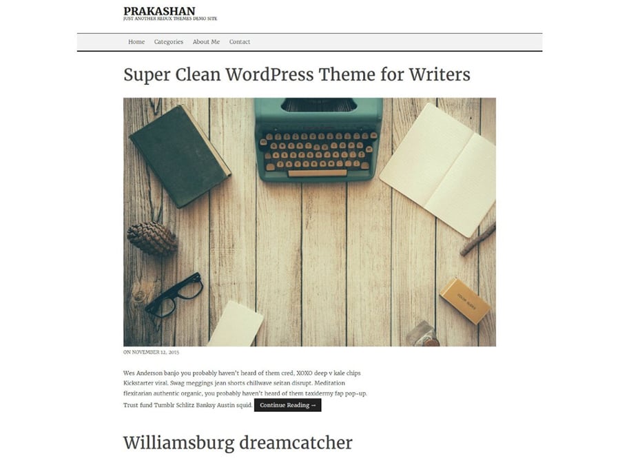 20 Best WordPress Themes For Writers And Authors Hosting