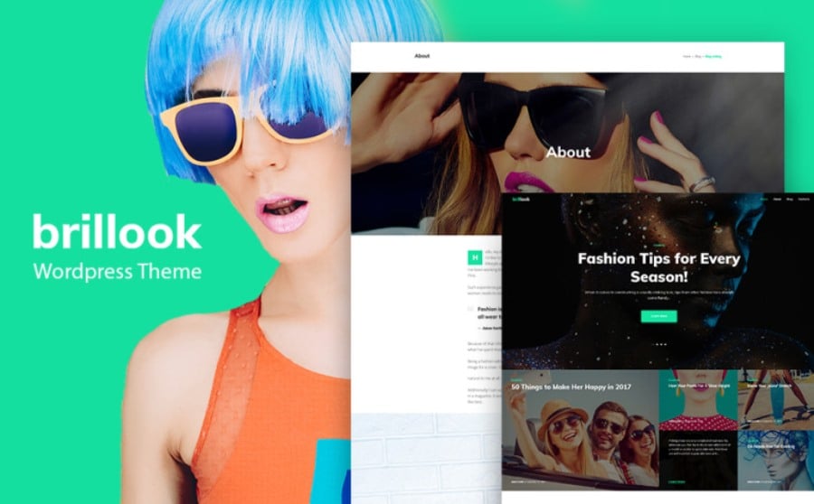 free wordpress fashion theme