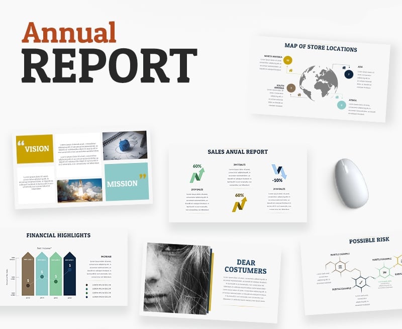 report presentation template